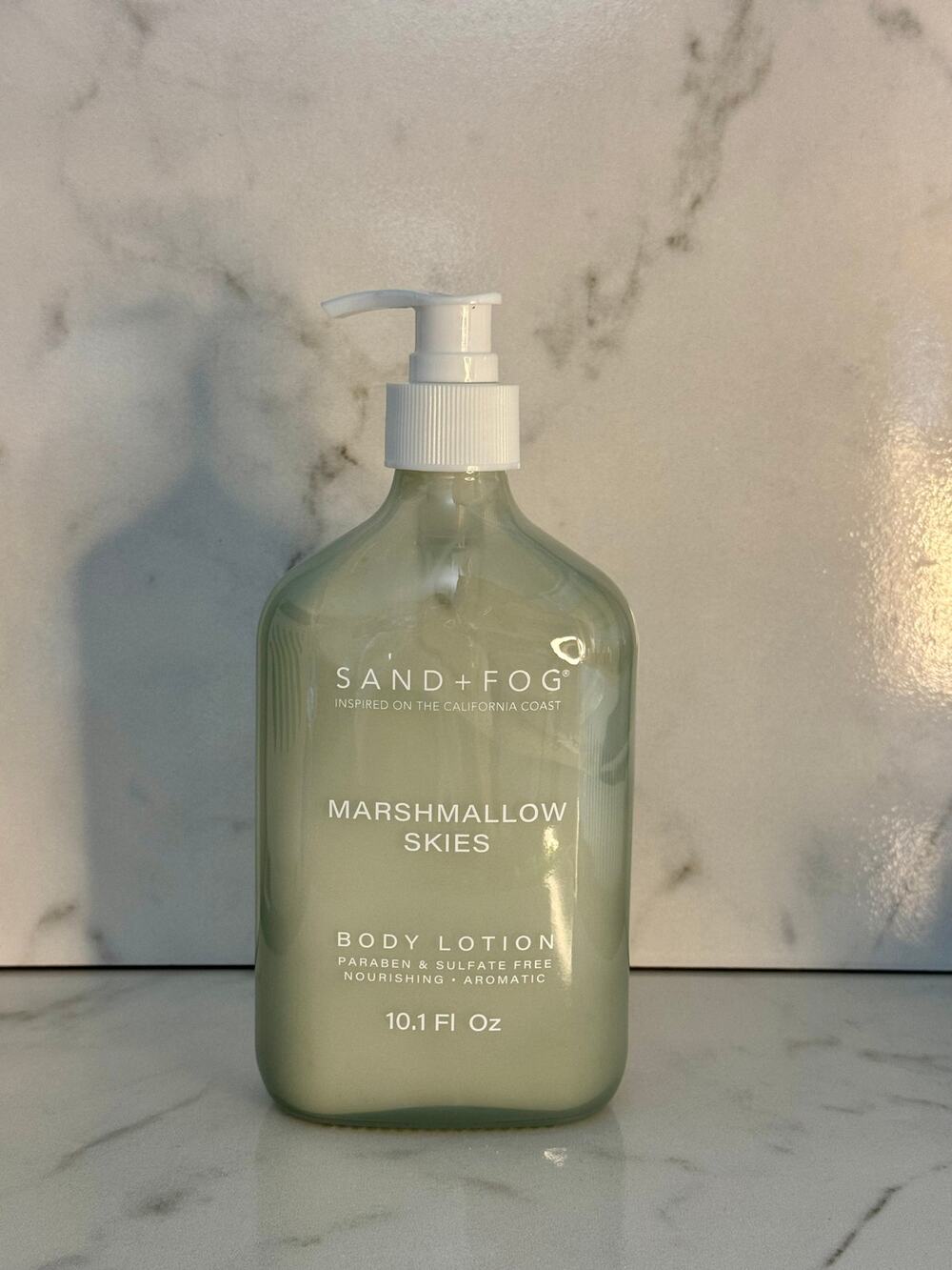 Sand + Fog Marshmallow Skies Body Lotion - Glass Bottle